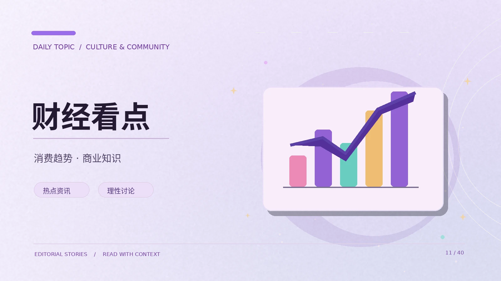 财经标题和个人消费预算